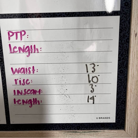 Folks Women 100% Linen‎ Shorts Small Tan Pull On Coastal Lagenlook Beach Resort - Picture 8 of 8